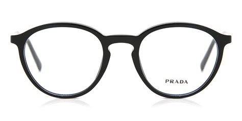 prada pr 13 tv|Prada PR 13TV 1AB1O1 Glasses Black .